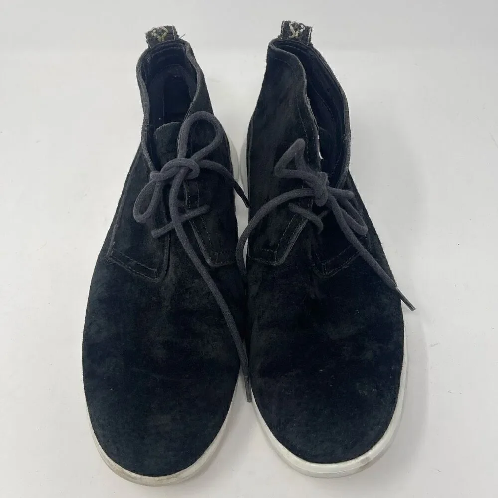 Ugg Men's Dustin Suede Leather Lace-Up Black Chukka Boots Size 9
